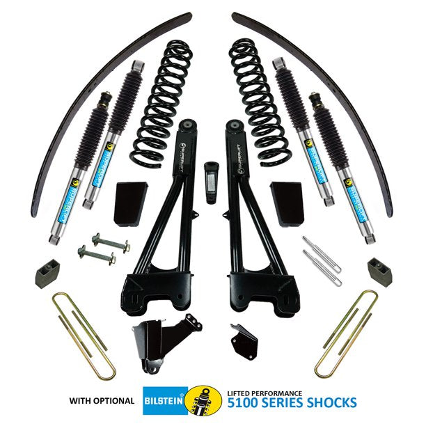 Superlift 05-07 Ford F-250/F-350 SuperDuty 8in Lift Kit Component Box - w/ Replacement Radius Arm - Mammoth Racing -