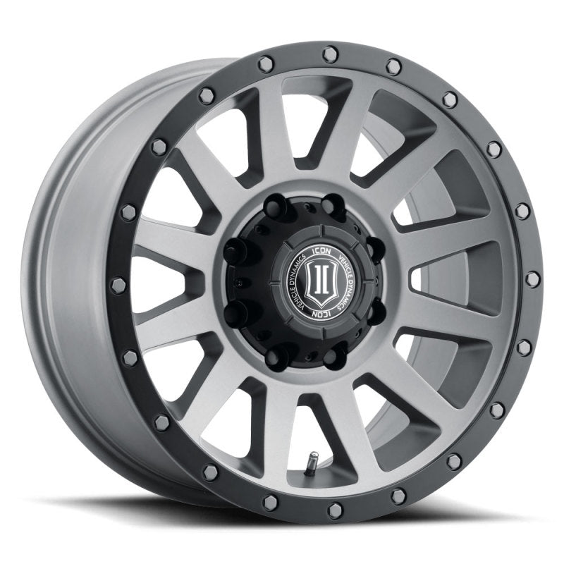 Icon Alloys Compression HD Titanium Wheel 18 X 9 / 8 X 180 / 12 MM / 5.5in BS - Mammoth Racing -