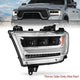 ANZO 19-20 Dodge Ram 1500 Tradesman LED Projector Headlights Plank Style w/Sequential Black (Driver) - Mammoth Racing -