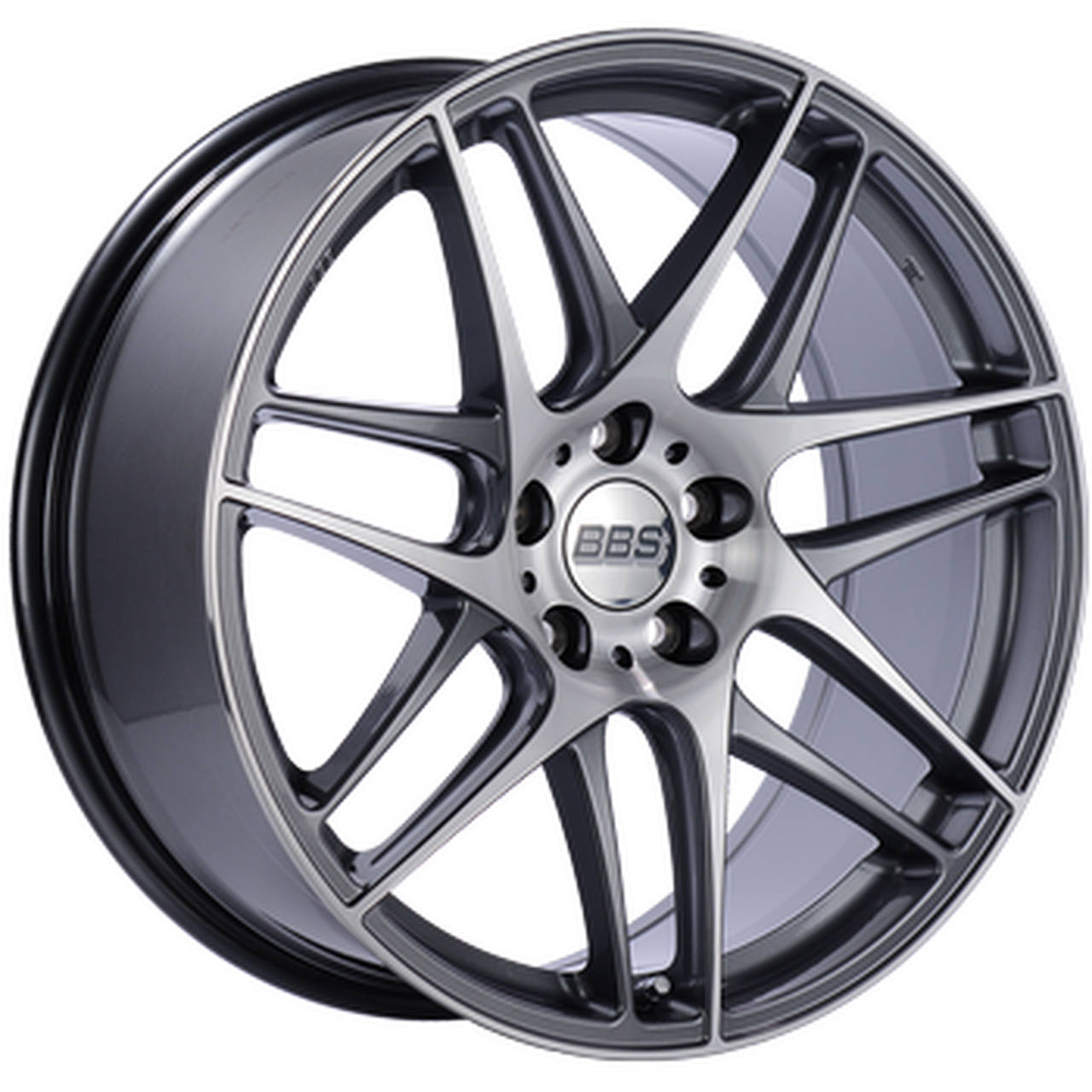 BBS CC-R 20x10.5 5x114.3 ET25 Satin Black Polished Rim Protector Wheel -82mm PFS/Clip Required - Mammoth Racing -