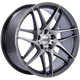 BBS CC-R 19x9.5 5x112 ET42 Satin Platinum Polished Rim Protector Wheel -82mm PFS/Clip Required - Mammoth Racing -
