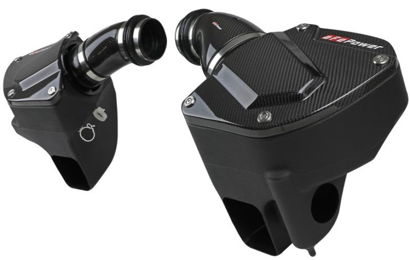 aFe Momentum Black Series Carbon Fiber Pro 5R Air Intake System BMW M5 (F90) 18-19 - Mammoth Racing -