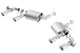 Borla 16 Chevy Camaro SS 6.2L w/ Dual NPP S-Type Quad RD RL Tips Dual Exit Rear Section Exhaust - My Store
