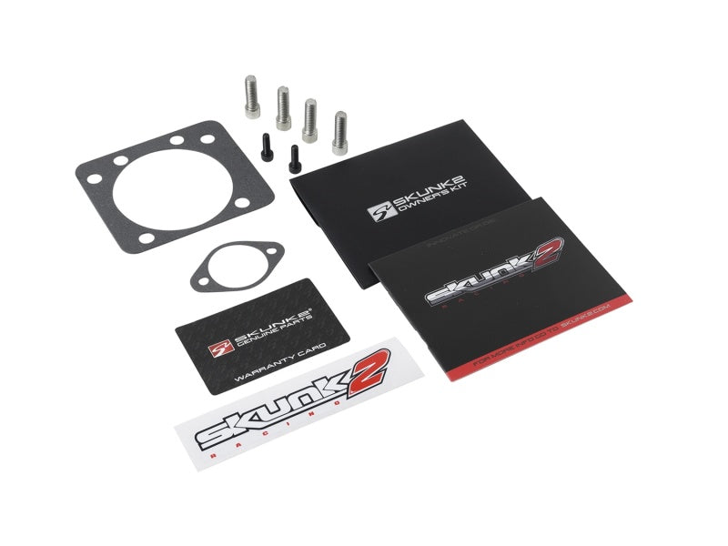 Skunk2 Pro Series Honda/Acura (d/b/h/f Series) 74mm Billet Throttle Body (Black Series) (Race Only) - Mammoth Racing -