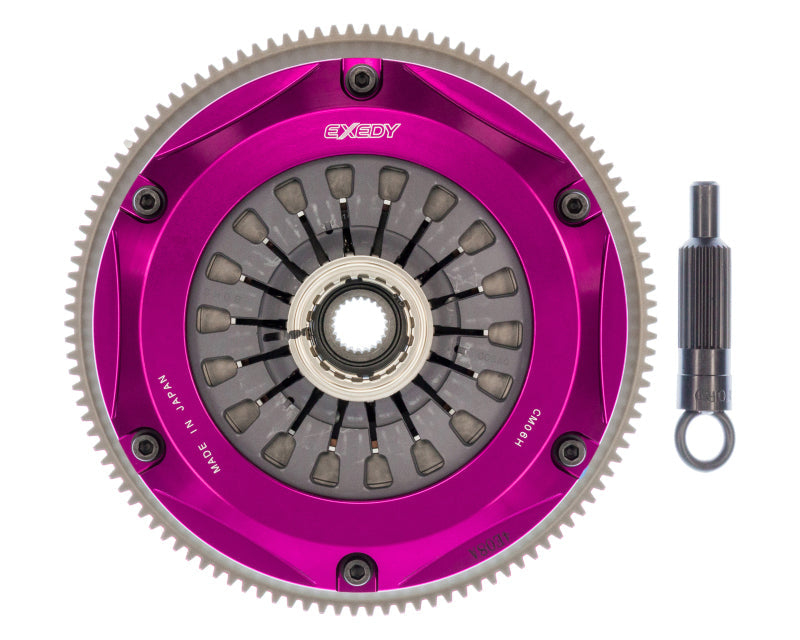 Exedy 2008-2015 Mitsubishi Lancer Evolution GSR L4 Hyper Twin Cerametallic Clutch Sprung - Mammoth Racing -
