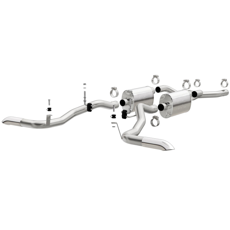 MagnaFlow SYS Cat-Back 66-67 Ford Bronco 4.7l - Mammoth Racing -
