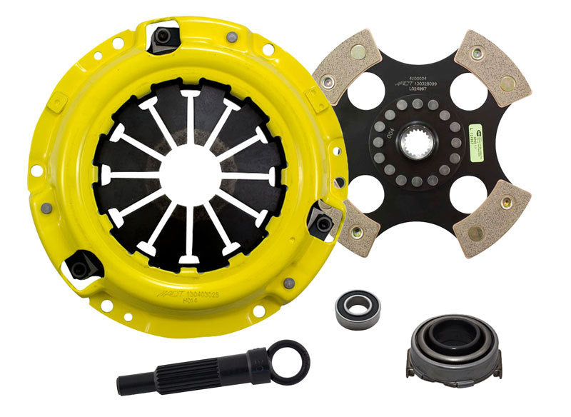 ACT 1996 Honda Civic del Sol HD/Race Rigid 4 Pad Clutch Kit - My Store