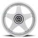 fifteen52 Chicane 17x7.5 4x100/4x108 42mm ET 73.1mm Center Bore Speed Silver Wheel - Mammoth Racing -