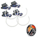Oracle Lincoln Towncar 05-10 Halo Kit - ColorSHIFT - Mammoth Racing -