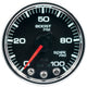 Autometer Spek-Pro Gauge Boost 2 1/16in 100psi Stepper Motor W/Peak & Warn Blk/Chrm - My Store