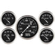 Auto Meter Gauge Kit 5 pc. 3 1/8in & 2 1/16in Mechanical Speedometer Old Tyme Black - My Store