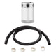 Mishimoto Assembled Universal 3-Port Catch Can Polished w/ Hose - Mammoth Racing -