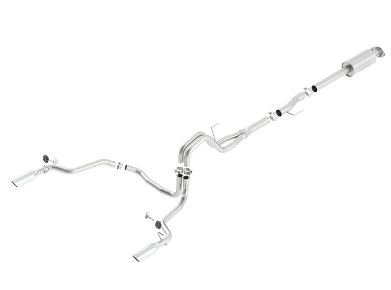 Borla 15-16 Ford F-150 3.5L EcoBoost Ext. Cab Std. Bed Catback Exhaust ATAK Single Split Rear Exit - My Store