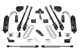 Fabtech 17-21 Ford F250/f350 4WD Diesel 6in 4Link Sys w/4.0 & 2.25 - My Store
