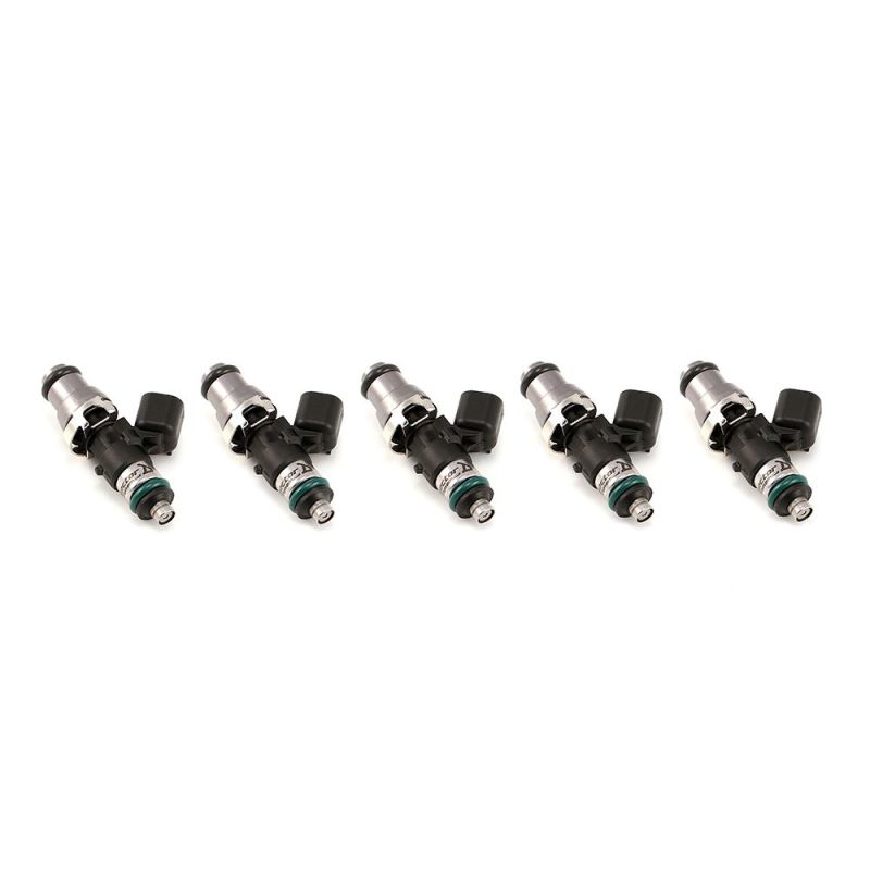 Injector Dynamics Id1300x Injectors - 48mm Length - 14mm Top - 14mm Lower (Set of 5) - Mammoth Racing -