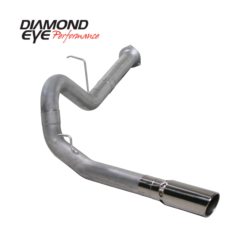 Diamond Eye KIT 4in DPF-BACK SGL AL 07.5-10 CHEVY 6 6L 2500/3500 PCKGD BX46X14X14OD EL-PL - Mammoth Racing -