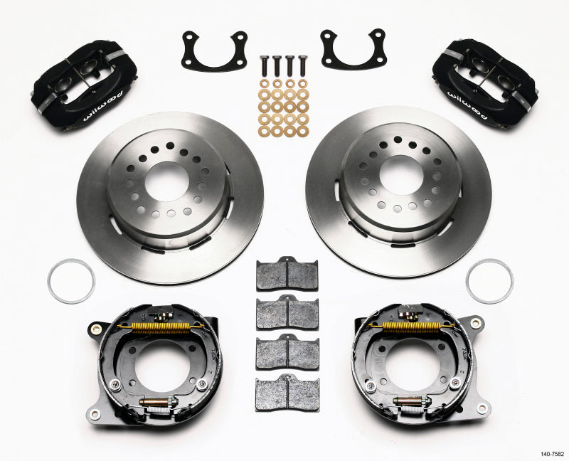 Wilwood Forged Dynalite P/S Park Brake Kit New Big Ford 2.36in Offset - My Store