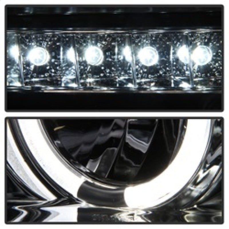 Spyder Toyota Tundra 07-13 Projector Headlights LED Halo LED Chrm PRO-YD-TTU07-HL-C - Mammoth Racing -