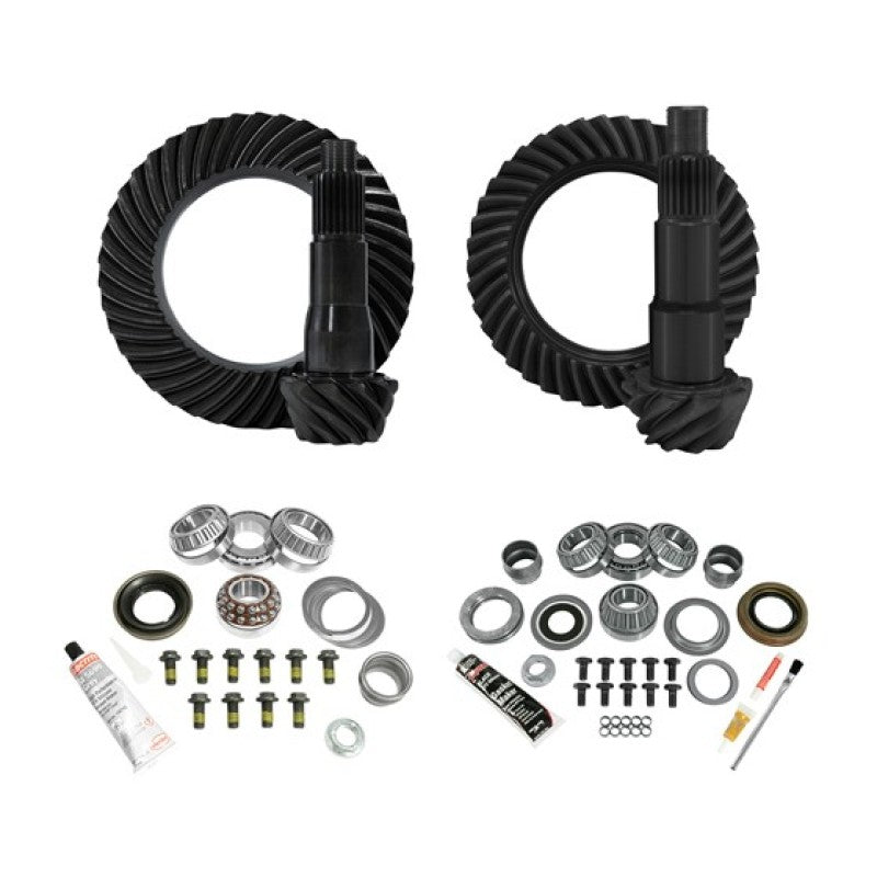 Yukon Complete Gear and Kit Pakage for JL Jeep Non-Rubicon w/ D35 Rear & D30 Front - 4:56 Gear Ratio - Mammoth Racing -