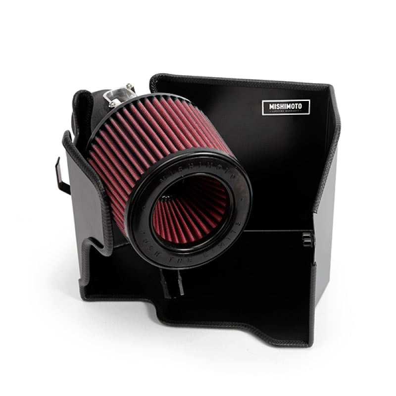 Mishimoto 14-16 Mini Cooper S 2.0L Performance Air Intake Kit - Wrinkle Black - Mammoth Racing -