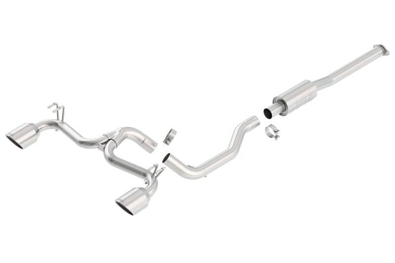 Borla 08-14 Mitsubishi EVO X Catback Exhaust - Mammoth Racing -