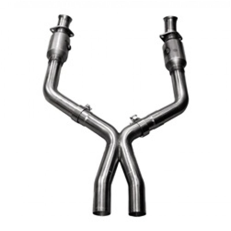 Kooks 05-10 Ford Mustang GT 4.6l 3V Auto/Manual 2 1/2in x 2 1/2in OEM Cat X Pipe Kooks HDR Req - Mammoth Racing -