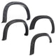 Bushwacker 19-21 Chevrolet Silverado 1500 DRT Style Flares 4pc - Black - Mammoth Racing -