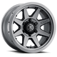 Icon Rebound Pro 17x8.5 5x4.5 0mm Offset 4.75in BS 71.5mm Bore Titanium Wheel - Mammoth Racing -