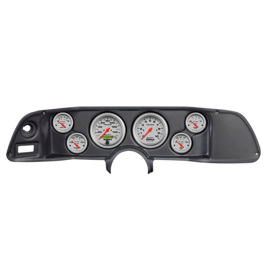 Autometer Ultra-Lite 70-78 Camaro Dash Kit 6pc Tach / MPH / Fuel / Oil / Wtmp / Volt - My Store