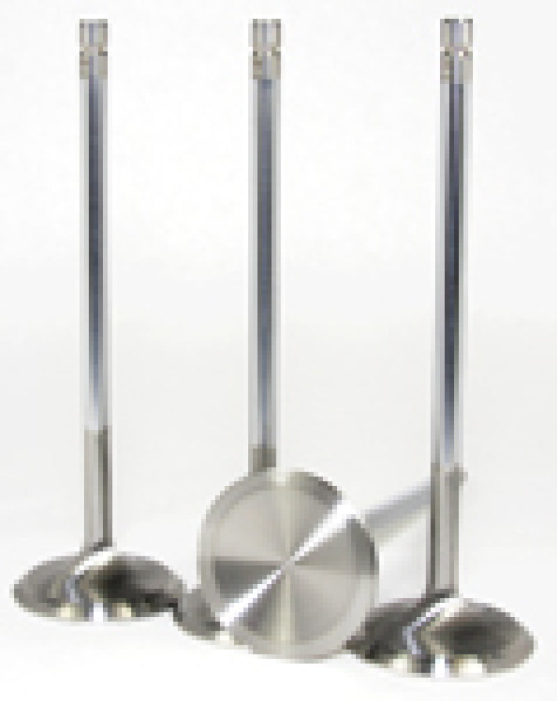 GSC P-D 4B11T 21-4N Chrome Polished Intake Valve - 36mm Head (+1mm) - SET 8 - Mammoth Racing -