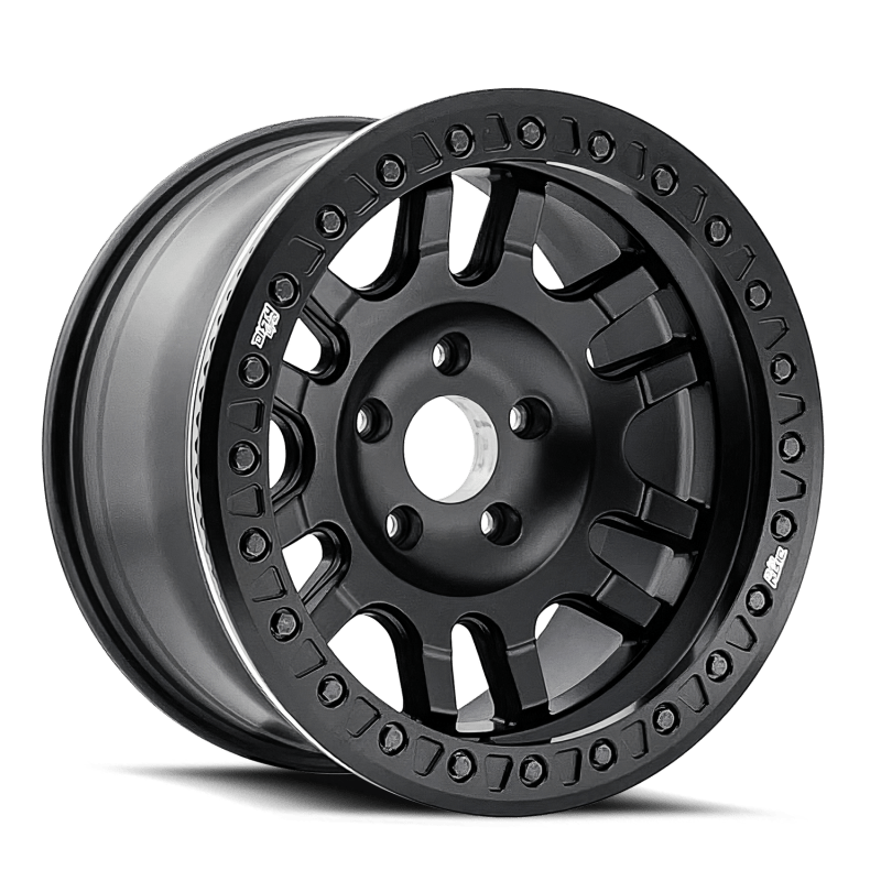 Dirty Life 9314 Canyon Race 17x9 / 5x127 BP / -38mm Offset / 71.5mm Hub Matte Black Wheel - Mammoth Racing -