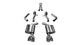 Corsa 17-18 Dodge Challenger 5.7L V8 Sport Cat-Back Dual Rear Exit w/3.5in Polished Tips - Mammoth Racing -