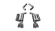 Corsa 15-19 Dodge Challenger 6.4L V8 2.75in Dual Rear Exit Axle-Back Sport GTX2 Polished Tips - Mammoth Racing -