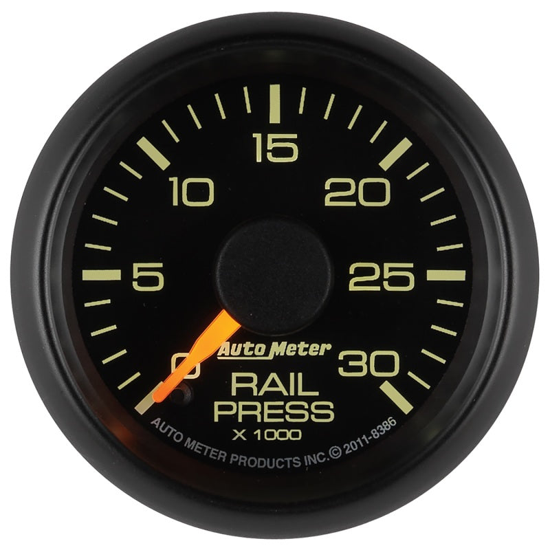 Autometer Factory Match 52.4mm Digital Stepper Motor 0-30,000 PSI Diesel Fuel Rail Pressure Gauge - My Store