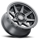 Icon Rebound Pro 17x8.5 5x4.5 0mm Offset 4.75in BS 71.5mm Bore Satin Black Wheel - Mammoth Racing -