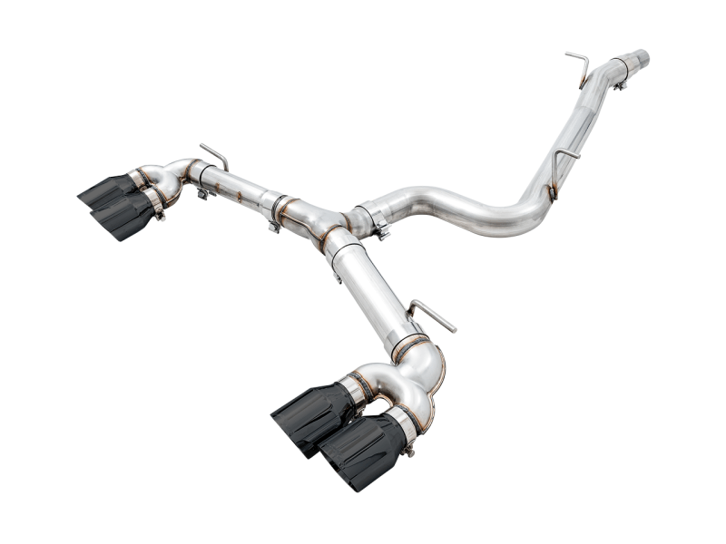 AWE Tuning MK7.5 Golf R Track Edition Exhaust w/Diamond Black Tips 102mm - My Store