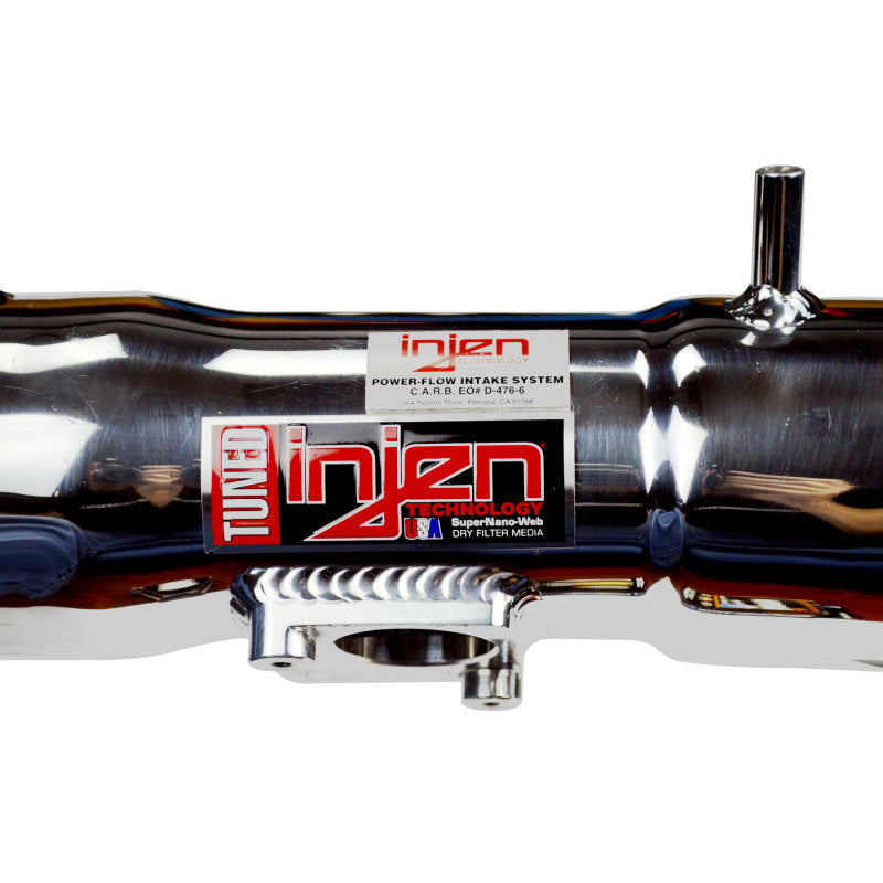 Injen 99-04 4Runner Tacoma 3.4L V6 only Polished Power-Flow Air Intake System - Mammoth Racing -