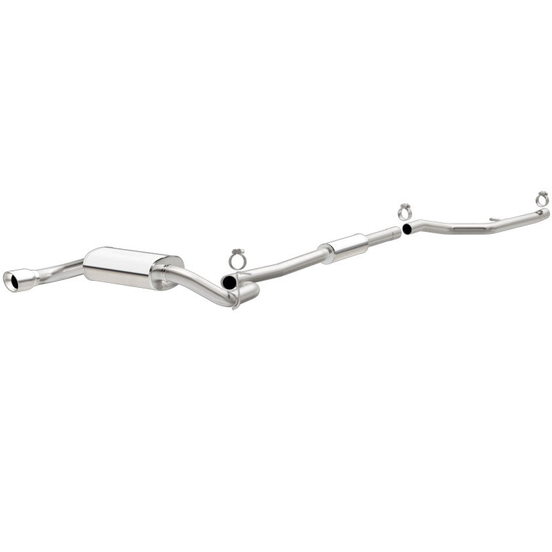 Magnaflow 13-15 BMW 320i L4 2.0l Stainless Cat-Back Single Straight Drive Side Rear Exit Perf Exht - Mammoth Racing -