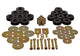 Energy Suspension Body Mount Set Exc. Cconvertible - Black - My Store