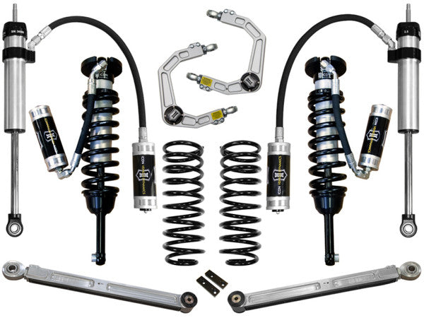 Icon 2010+ Toyota FJ/4Runner 0-3.5in Stage 5 Suspension System w/Billet Uca - Mammoth Racing -