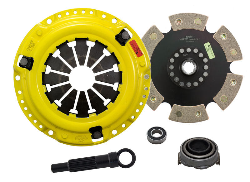 ACT 1992 Honda Civic HD/Race Rigid 6 Pad Clutch Kit - My Store