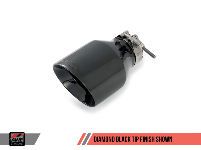 AWE Tuning Mk5 Jetta Mk6 Sportwagen 2.5L Track Edition Exhaust - Diamond Black Tips - My Store