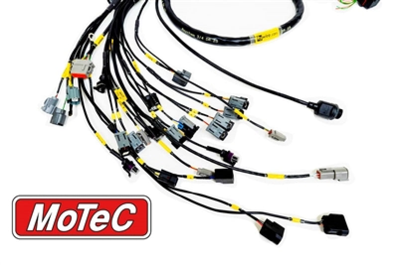 Rywire Honda K-Series (w/Motec M130 ECU) Eng Harness w/OBD2 Alt/EV14 Inj/AEM IAT & MAP (Adapter Req) - Mammoth Racing -