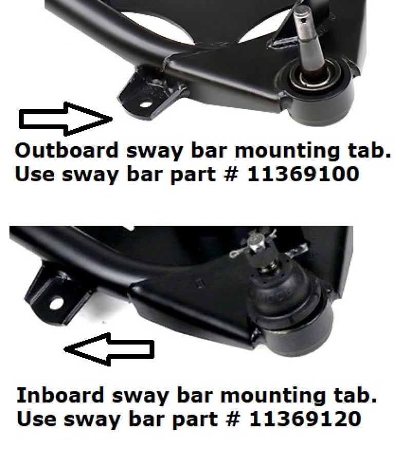 Ridetech 63-87 Chevy C10 2WD Front MuscleBar Sway Bar use with Stock Lower Arms - Mammoth Racing -