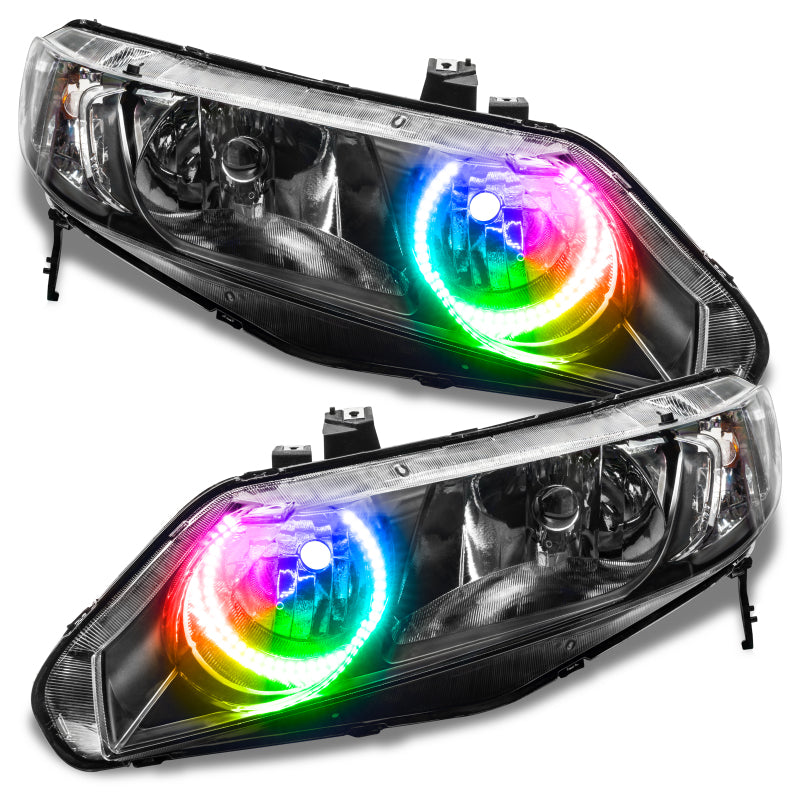 Oracle Honda Civic Sedan 06-11 Halo Kit - ColorSHIFT w/o Controller - Mammoth Racing -