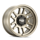 Dirty Life 9310 Canyon 17x9 / 5x127 BP / -12mm Offset / 71.5mm Hub Satin Gold Wheel - Mammoth Racing -