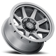 Icon Rebound Pro 17x8.5 5x150 25mm Offset 5.75in BS 110.1mm Bore Titanium Wheel - Mammoth Racing -