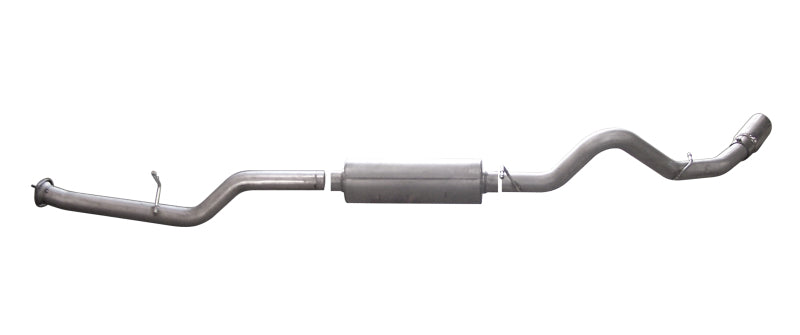 Gibson 07-09 GMC Sierra 2500 HD SLE 6.0l 3.5in Cat-Back Single Exhaust - Stainless - Mammoth Racing -