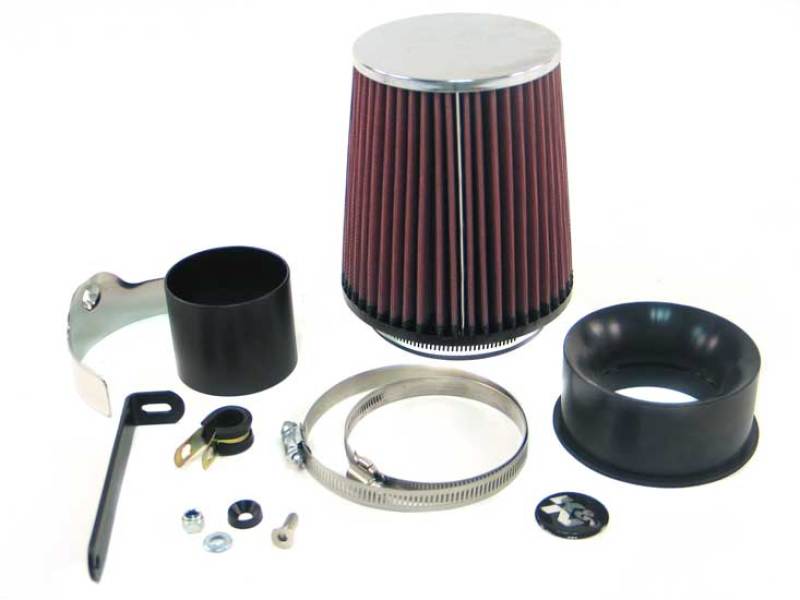 K&N 02-06 BMS Mini Cooper S 4in ID 5.433 OD 5.906 H 57i Series Performance Intake Kit - Mammoth Racing -