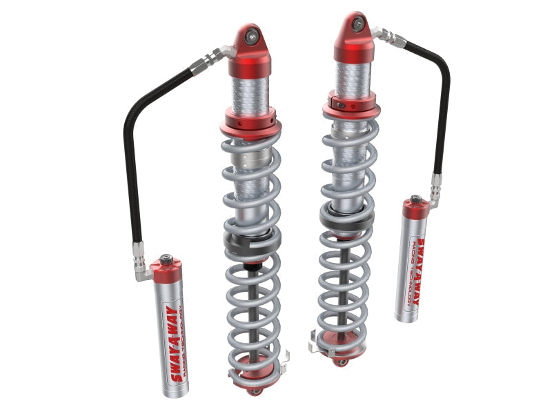 aFe 14-19 Polaris RZR 925/1000cc Sway-A-Way 3.0 Rear Coilover Kit w/ Remote Reservoirs and Comp Adj - My Store